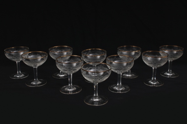 Joias . BACCARAT - FRANÇA SÉCULO XIX - Par de pinhas "Boule foto 2