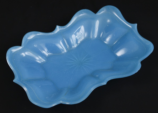 Joias . BACCARAT - FRANÇA - Excepcional fruteira em opalina fra foto 7