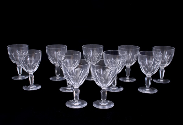 Joias . BACCARAT - FRANÇA SÉCULO XIX - Par de pinhas "Boule foto 8