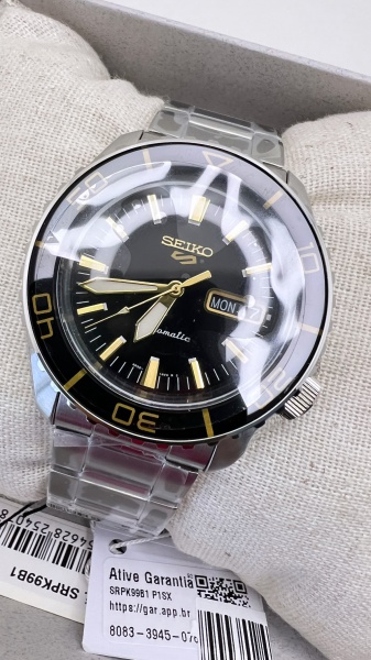 Relogios . RELÓGIO SEIKO AUTOMÁTICO  ZERO / CAIXA + CERTIFICADO M foto 3
