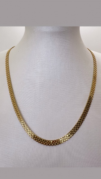 Joias . PULSEIRA CONFECCIONADO EM OURO AMARELO 18K, COM PEROLAS foto 8