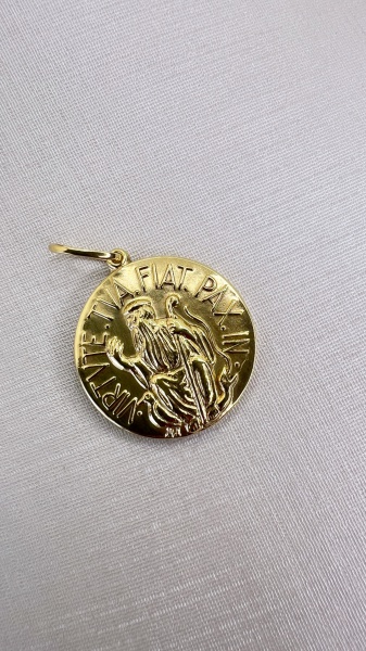 Joias . ANEL CONFECCIONADA EM OURO AMARELO 18K, DETALHE EM OURO foto 3