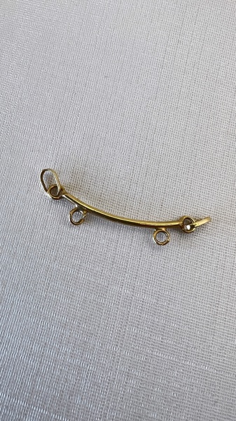 Joias . CORRENTE CARTIER LONGO CONFECCIONADA EM OURO AMARELO 18 foto 7