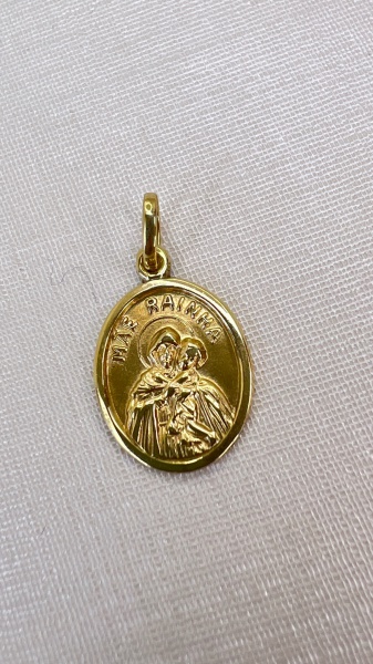 Joias . BRINCO ARGOLA CONFECCIONADA EM OURO AMARELO 18K, COM ZI foto 7
