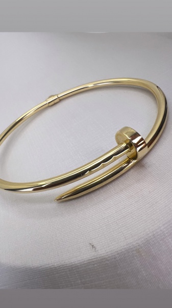 Joias . PINGENTE CONFECCIONADA EM OURO AMARELO 18K. COM 1 RUBI foto 3