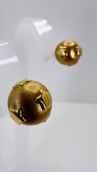 Joias . ANEL SOLITÁRIO CONFECCIONADO EM OURO AMARELO 18K, PESO: foto 8