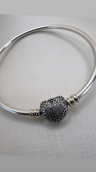 Joias . PULSEIRA BRACELETE VIVARA CONFECCIONADA EM PRATA 925, T foto 4
