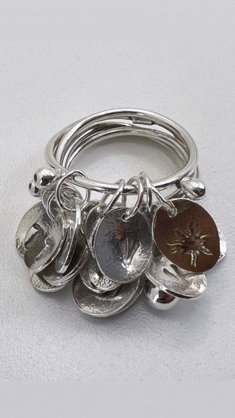 Joias . PULSEIRA BRACELETE VIVARA CONFECCIONADA EM PRATA 925, T foto 8