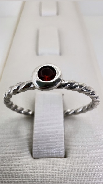 Joias . BRINCO ARGOLA COM ZIRCONIA CONFECCIONADA EM PRATA 925, foto 8