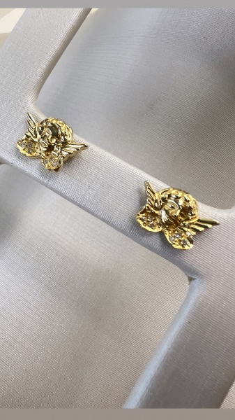 Joias . ANEL ESTILO BANANA CONFECCIONADA EM OURO AMARELO 18K. C foto 2