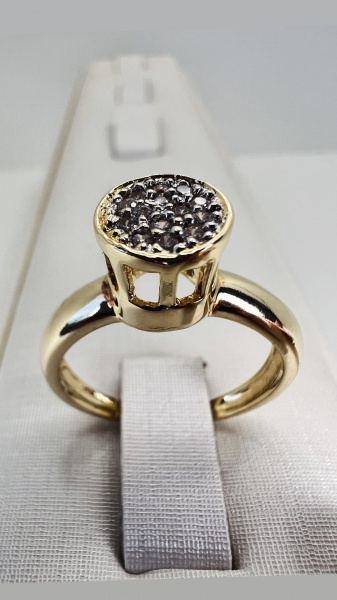 Joias . ANEL ESTILO BANANA CONFECCIONADA EM OURO AMARELO 18K. C foto 6