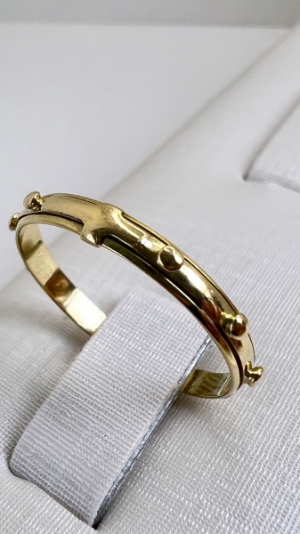 Joias . BRINCO FLOR CONFECCIONADO EM OURO AMARELO 18K, COM ZIRC foto 4