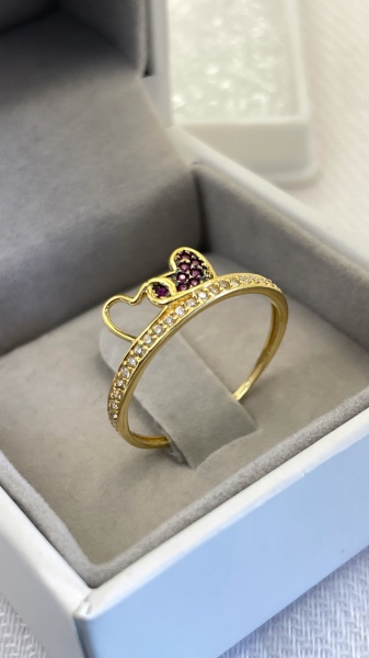 Joias . BRINCO CARTIER CONFECCIONADO OURO AMARELO 18K  COM 2 DI foto 5