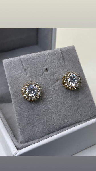 Joias . BRINCO PENDURADO CONFECCIONADO EM OURO AMARELO 18K, COM foto 3