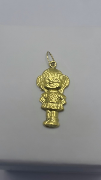 Joias . BRINCO CONFECCIONADO EM OURO AMARELO 18K, COM 1 RUBI CA foto 5