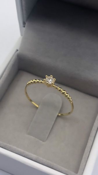 Joias . BRINCO CONFECCIONADO EM OURO AMARELO 18K, COM 1 RUBI CA foto 7