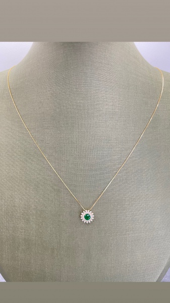 Joias . PINGENTE CORAÇÃO TRICOLOR CONFECCIONADO EM OURO 18K, TA foto 3