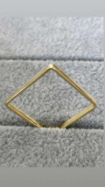 Joias . ANEL SOLITÁRIO CONFECCIONADA EM OURO ROSE 18K, COM ZIRC foto 1