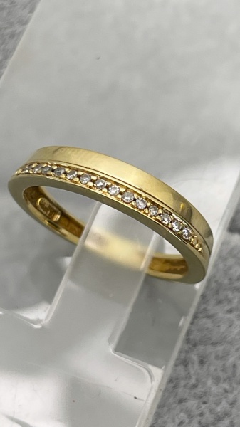Joias . ANEL SOLITÁRIO CONFECCIONADA EM OURO ROSE 18K, COM ZIRC foto 6