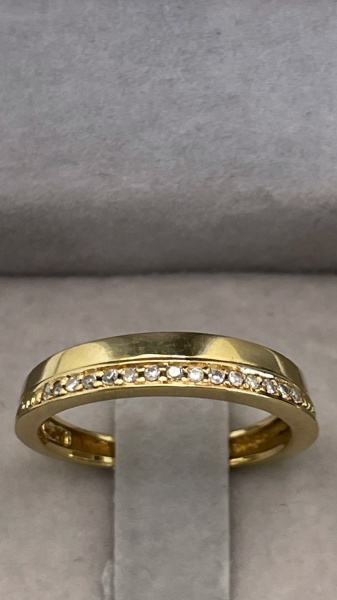 Joias . ANEL SOLITÁRIO CONFECCIONADA EM OURO ROSE 18K, COM ZIRC foto 7