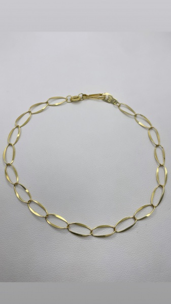 Joias . CORRENTE GRUMET CONFECCIONADO EM OURO AMARELO 18K, TAMA foto 7