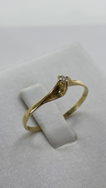 Joias . BRINCO ARGOLA CONFECCIONADO EM OURO AMARELO 18K, COM ZI foto 4