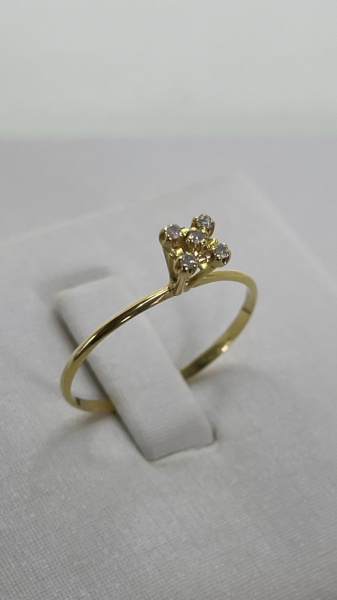 Joias . BRINCO ARGOLA CONFECCIONADO EM OURO AMARELO 18K, COM ZI foto 8