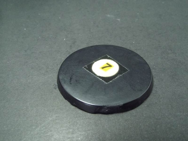 BOTÃO DE GALALITE DA SCHARLAU MEDINDO 42.6MM