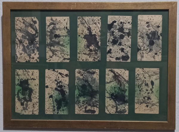 Arte . GILBERTO SALVADOR - "Composição" - O.S.T. - 100 foto 2