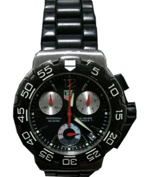 Rel gio Tag Heuer Formula 1 Swiss made Caixa em a o 42 mm