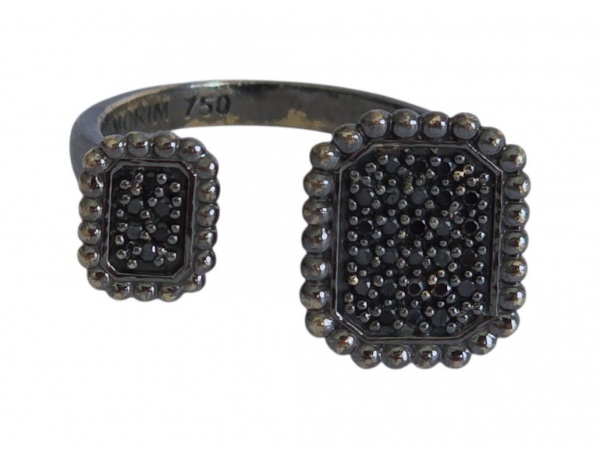 Joias . CONJUNTO ANEL E BRINCOS ORIGINAIS CARLA AMORIM EM OURO foto 4