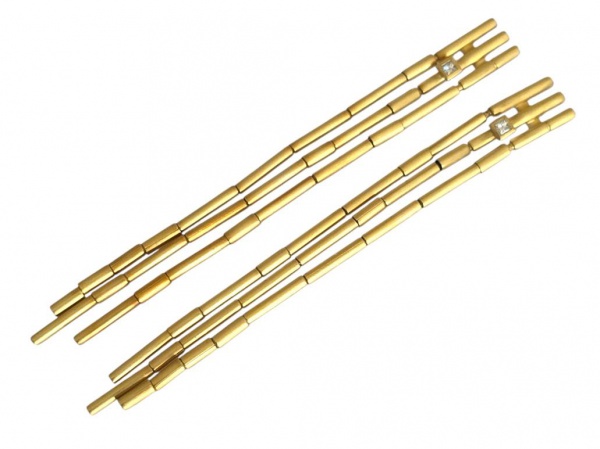 Joias . BRINCOS ARGOLAS "BOLINHAS" EM OURO AMARELO 18K foto 3