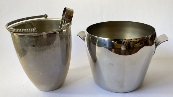 Joias . Inox. Açucareiro e bule (16cm de alça ao bico x 13cm de foto 7