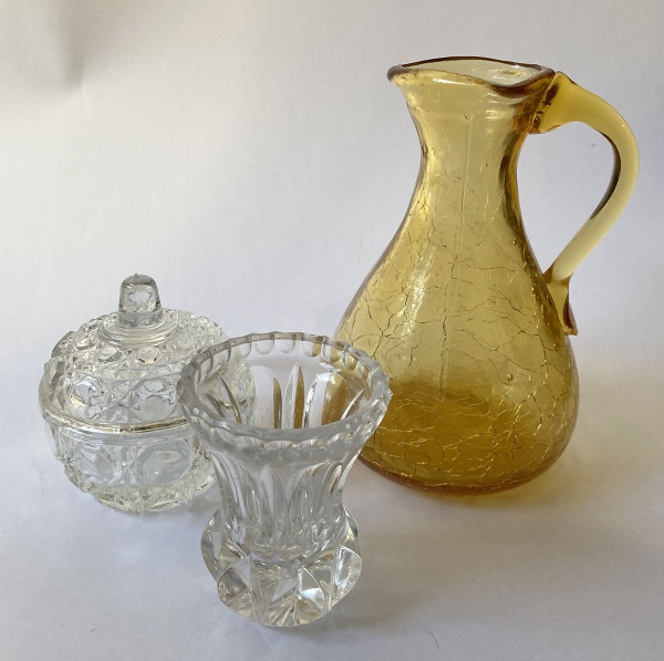 Joias . Bombonierè de cristal. 13,5 x 13,5 x 17,5 c de altura foto 4