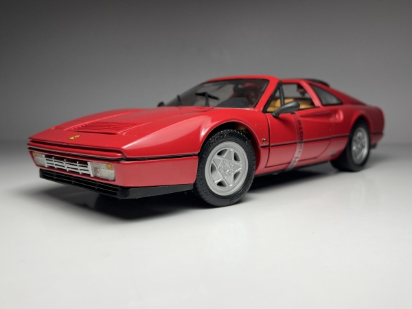 Ferrari 328 GTS Vermelho - Anson Escala 1/18 miniatura