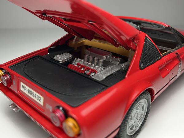 Ferrari 328 GTS Vermelho - Anson Escala 1/18 miniatura