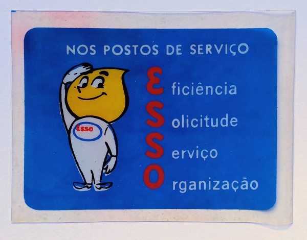 Joias . COLECIONISMO ( BRASIL ) RARO DECALQUE PLÁSTICO ALUSIVO foto 3