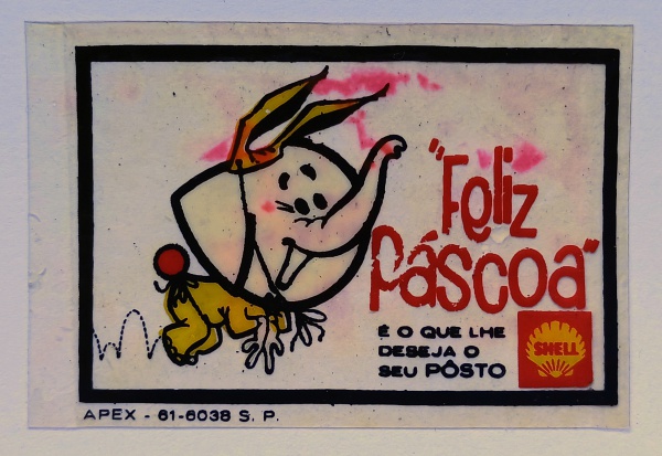 Joias . COLECIONISMO ( BRASIL ) RARO DECALQUE PLÁSTICO ALUSIVO foto 4