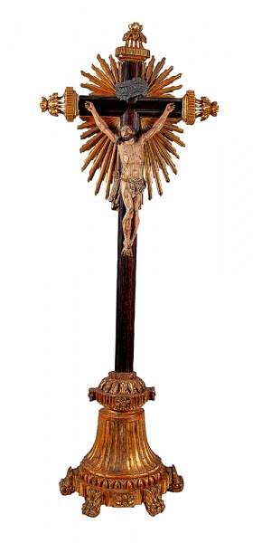 Joias . Calvário. Importante e raro grupo escultórico sacro com foto 4