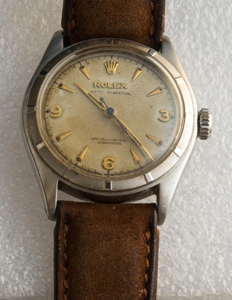 Relogios . RARÍSSIMO RELÓGIO ROLEX VÍNTAGE BIG BUBBLE BACK REF 6107 CIRCA 1952 OYSTER ...