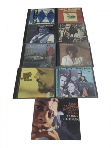 9 CD's de, Jazz/Blues - 