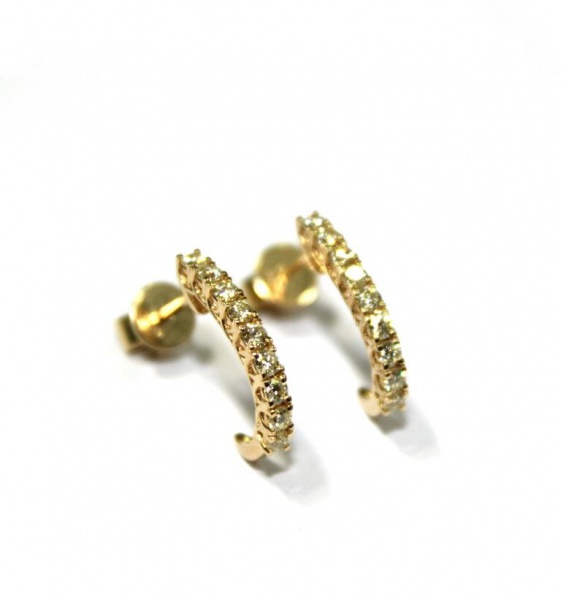 Joias . Carla Amorim. Pulseira de ouro 18k com diamantes. Peso foto 4