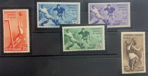 País - Italia - Tema Futebol - Série MINT