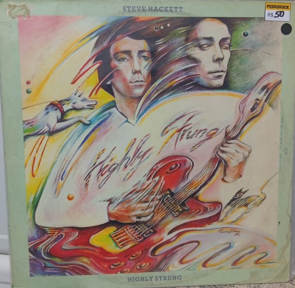 Joias . LP DO ALBUM HIGHLY STRUNG - MÚSICO: STEVE HACKETT (CONHECIDO POR SEU TRABALHO ...