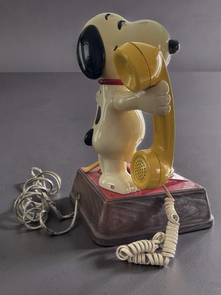 Telefone Vintage Snoopy & Woodstock - Original Anos 70 - Raro e