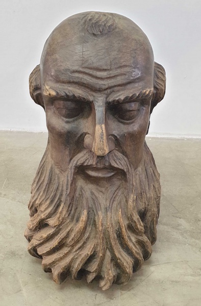 Joias . Mestre Nicola - Arte Popular | Cabeça | Escultura em madeira | 54x27x34cm | ...