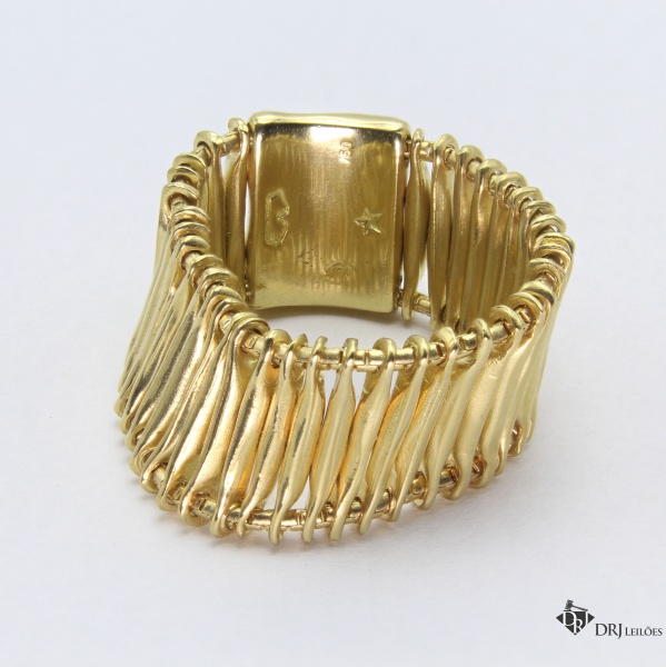 Joias . Anel H.stern Coleção Miscigens em Ouro Amarelo 18K, Aro 24.5, Peso de 12 gr. ...