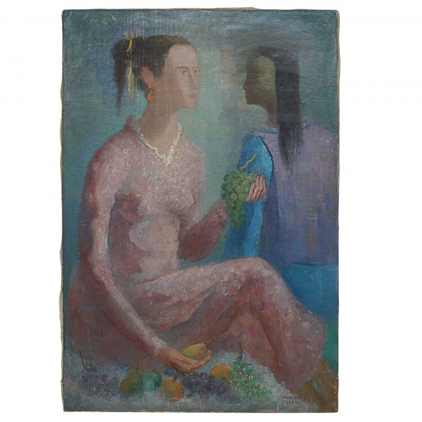 Antiguidades . MARINO PÉRSICO - ( Buenos Aires  9 de junho 1910  - 1976 ) -  "FIGURAS ...