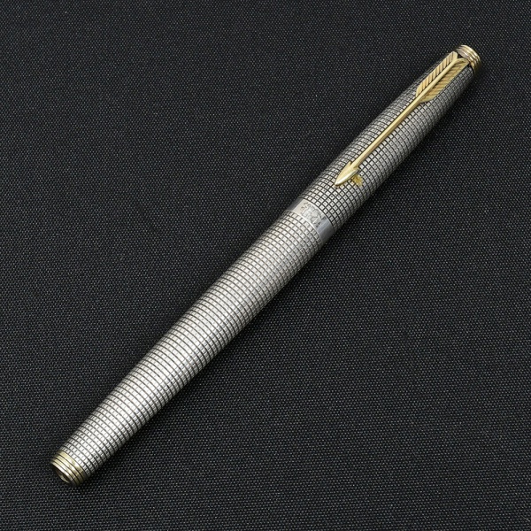 Canetas . PARKER -  Caneta tinteiro  em prata Sterling, made in U.S.A. Atenção ...