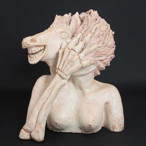 Antiguidades . ARLETTE 99 - Escultura em argila, Arte surreal e intrigante combinando ...